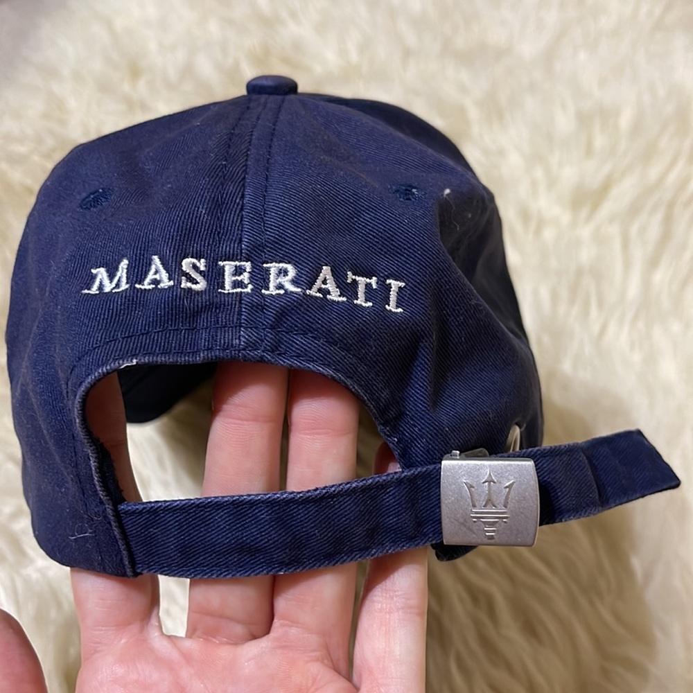 Maserati Hat Navy OS - Picture 3 of 7